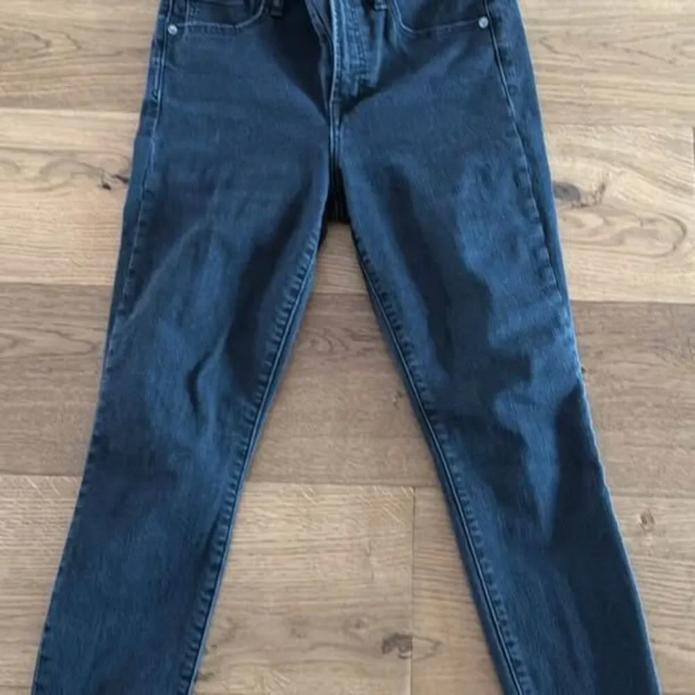 Gap True Skinny Ankle Sky High Black Jeans Women's 6/28S Petite Short